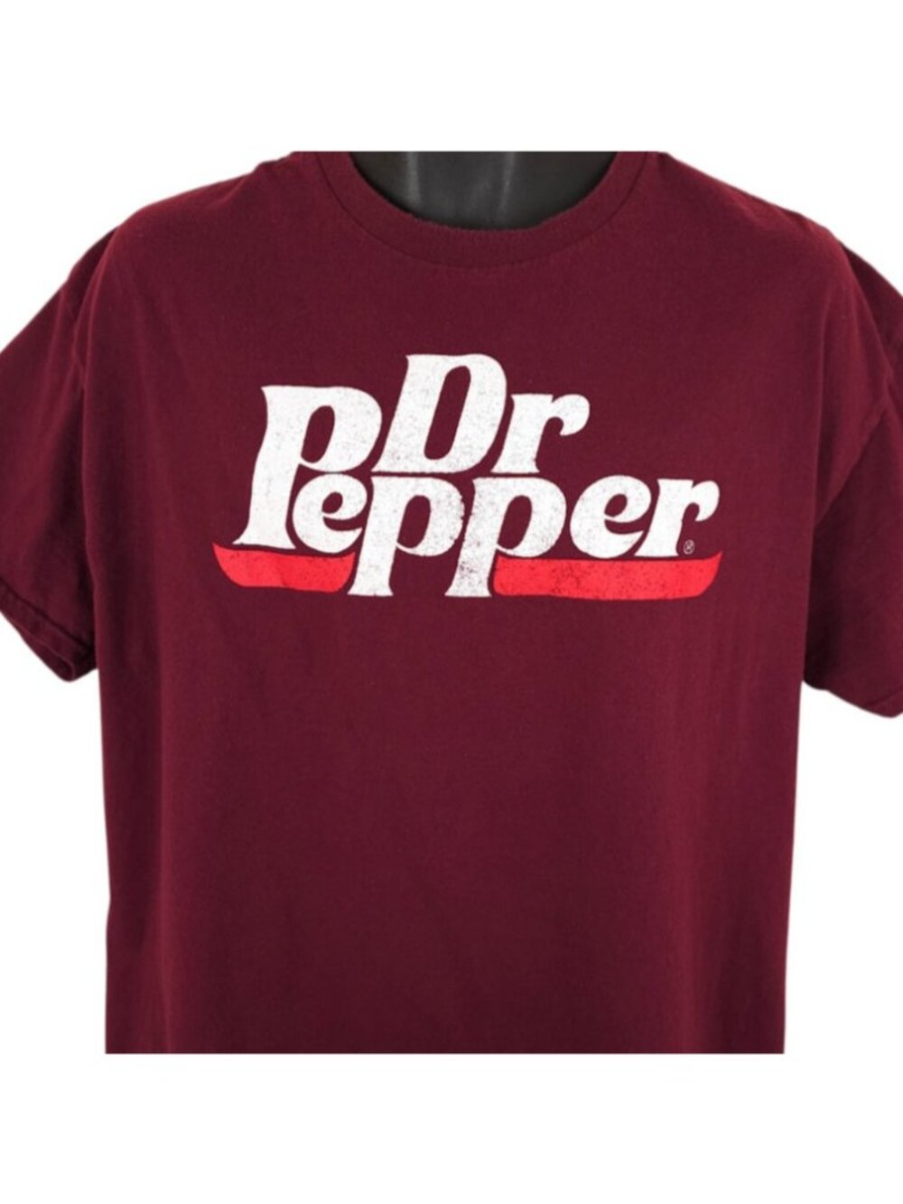 Dr Pepper T Shirt Mens Size XL Red Soda Snack Tee